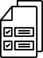 Task Planning Icon Design Symbol vector