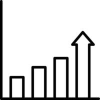 Increase Icon Design Symbol vector