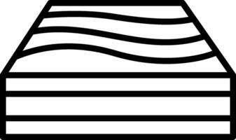 Mattress Icon Design Symbol vector