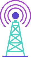 Radio Tower Icon Design Symbol vector