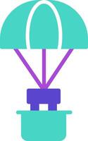 Parachute Icon Design Symbol vector