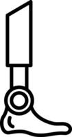 Prosthesis Icon Design Symbol vector
