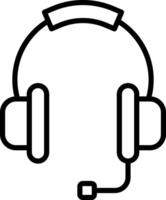 Headphones Icon Design Symbol vector