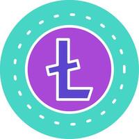 Litecoin Icon Design Symbol vector