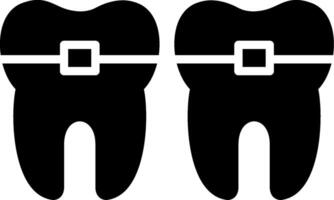 Braces Icon Design Symbol vector