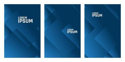 A abstract square designs. Featuring a dark blue background, geometric shapes, and the placeholder text, these versatile graphics are perfect for modern presentations, branding, and digital designs. vector