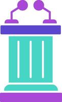 Lectern Icon Design Symbol vector