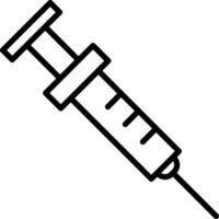 Injection Icon Design Symbol vector