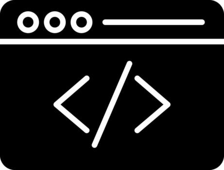 Code Icon Design Symbol vector