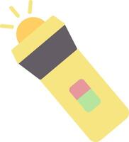 Flashlight Icon Design Symbol vector