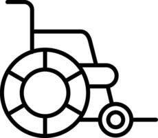 Wheelchair Icon Design Symbol vector