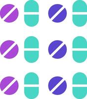 Pills Icon Design Symbol vector