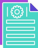 Project Plan Icon Design Symbol vector