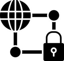 Global Security Icon Design Symbol vector