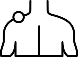 Shoulder Icon Design Symbol vector