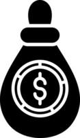 Money Bag Icon Design Symbol vector