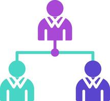 Hierarchy Icon Design Symbol vector
