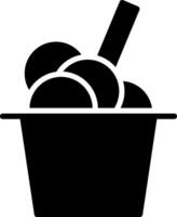 Ice Cream Icon Design Symbol vector
