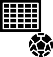 Goal Icon Design Symbol vector