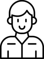 Man Icon Design Symbol vector