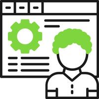Competition analysis Icon Design Symbol vector