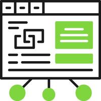 Content writer Icon Design Symbol vector