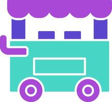 Food Stand Icon Design Symbol vector