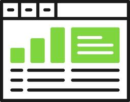 Google Analytics Icon Design Symbol vector