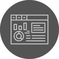 Dashboard Icon Design Symbol vector