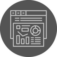 Metrics Icon Design Symbol vector