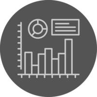 Histogram Icon Design Symbol vector