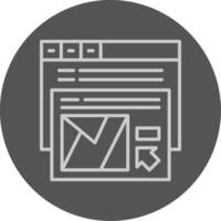 Conversion rate optimization Icon Design Symbol vector