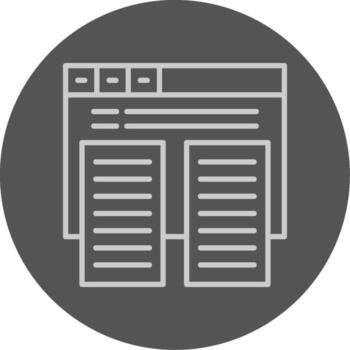 Duplicate content Icon Design Symbol vector