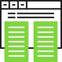 Duplicate content Icon Design Symbol vector