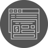 Conversion tracking Icon Design Symbol vector