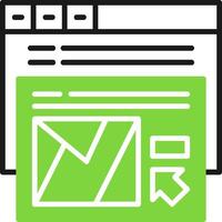 Conversion rate optimization Icon Design Symbol vector