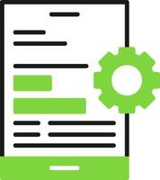 Mobile optimization Icon Design Symbol vector