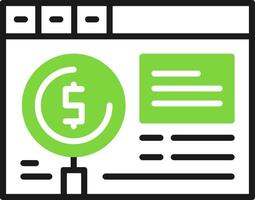 Paid search Icon Design Symbol vector