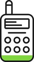 Baby monitor Icon Design vector