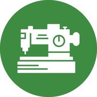 Sewing machine Icon Design vector