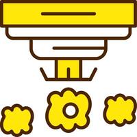 Smoke detector Icon Design vector