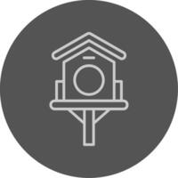 Birdhouse Icon Design vector