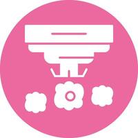 Smoke detector Icon Design vector