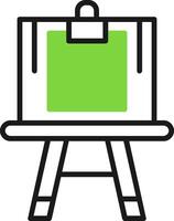 Easel Icon Design vector