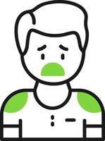 Nervousness Icon Design Symbol vector