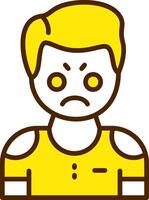 Irritation Icon Design Symbol vector