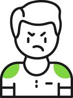 Disapproval Icon Design Symbol vector