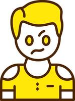 Irritation Icon Design Symbol vector