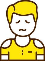 Trepidation Icon Design Symbol vector