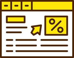 Click through rate Icon Design Symbol vector
